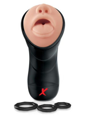 Deep Throat Vibrating Stroker
